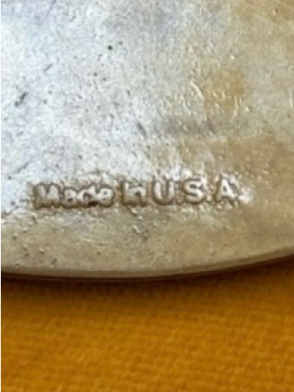 1923 SILVER $ BELT BUCKLE with GENUINE PEACE DOLLAR ADAPTABLE USA VINTAGE UNISEX